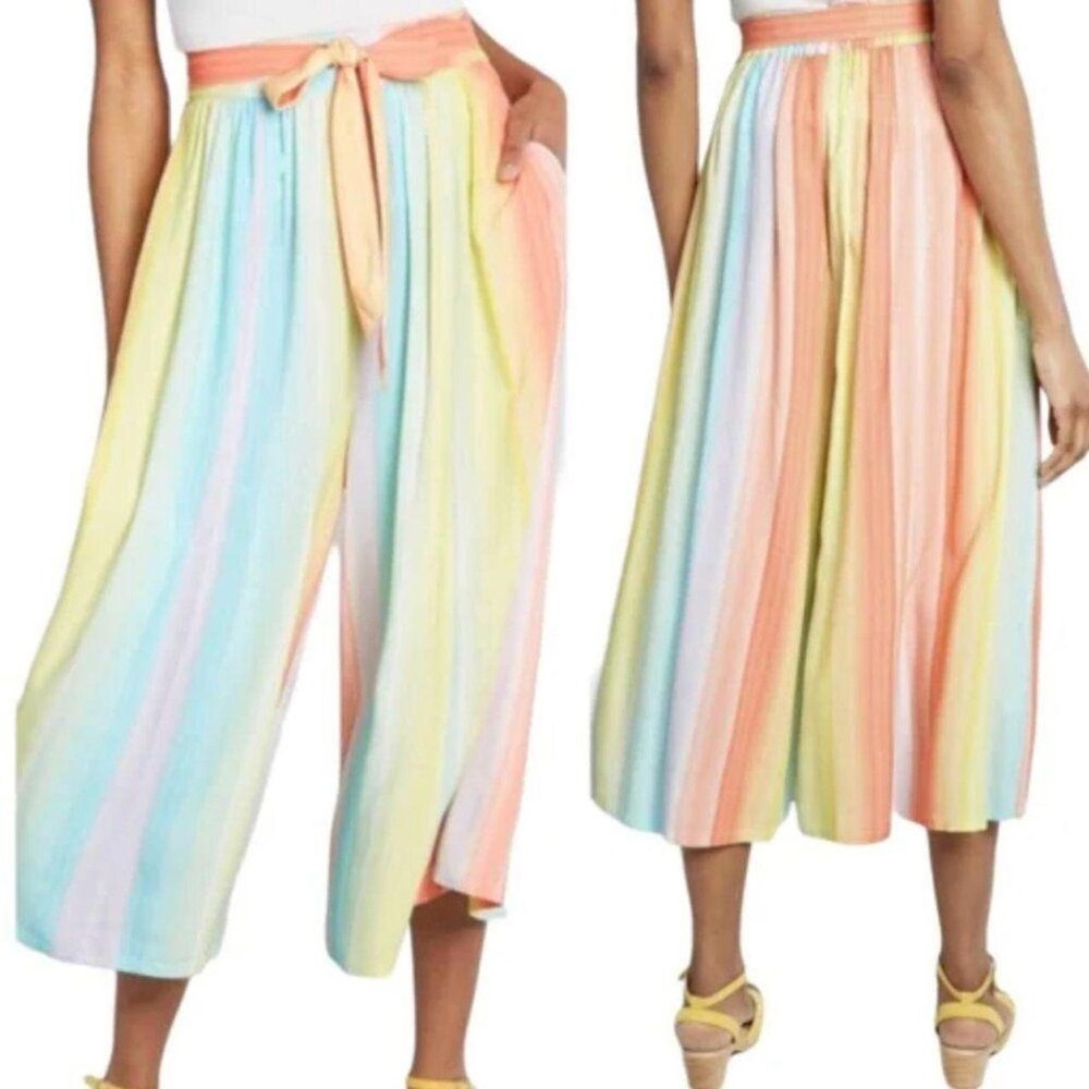 ModCloth Rainbowfade flowy  Wide-Leg Pants
